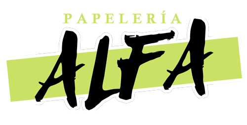 Logo Papeleria Alfa